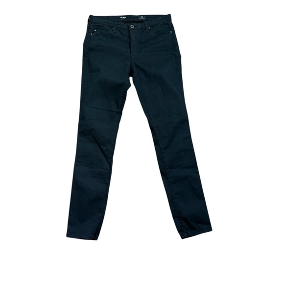 Ag Adriano Goldschmied The Prima Low-rise Dark Navy Skinny Cigarettes Size 28R - Picture 1 of 8